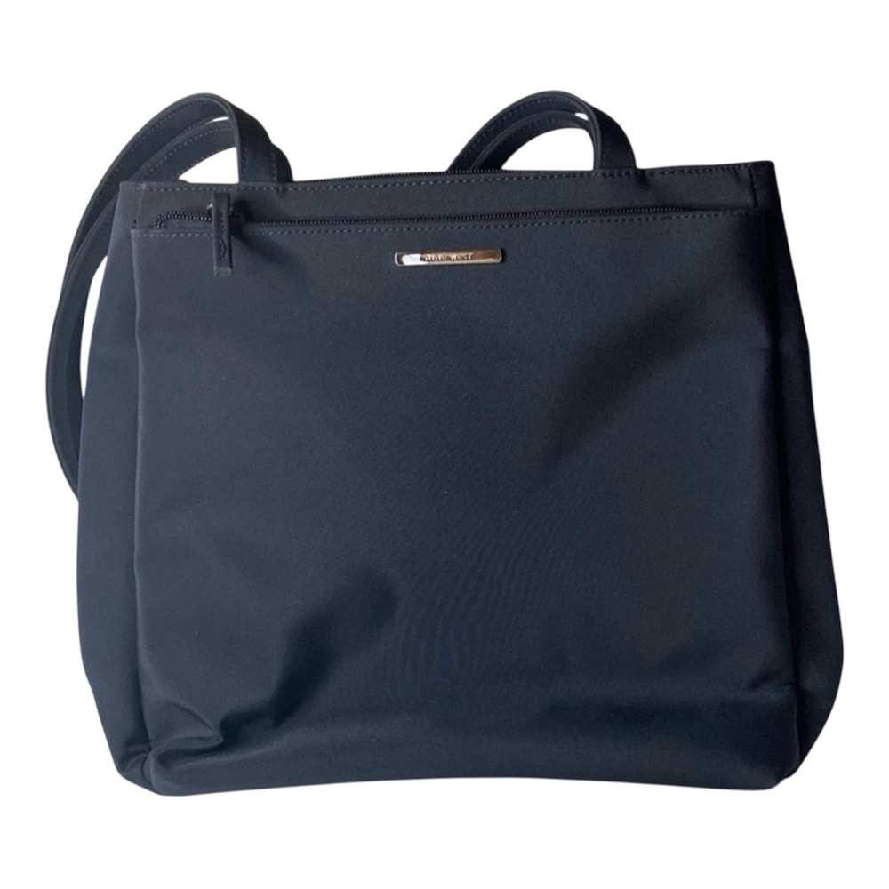 Nine West Navy Blue Tote Shoulder Bag | Sleek Minimalist Everyday Purse